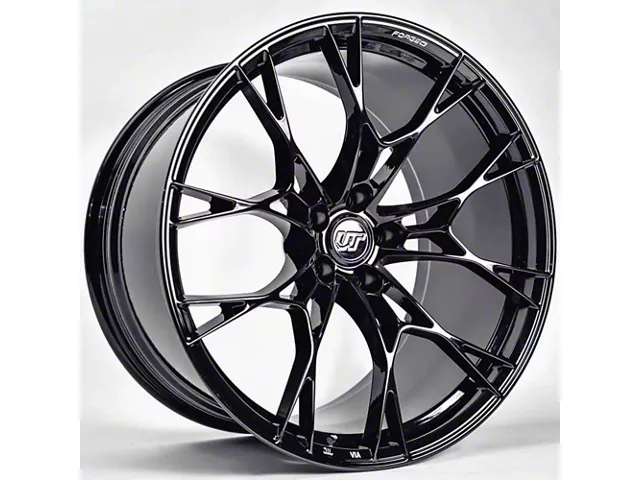 VR Forged D01 Gloss Black Wheel; Rear Only; 21x12.5 (20-24 Corvette C8, Excluding Z06)