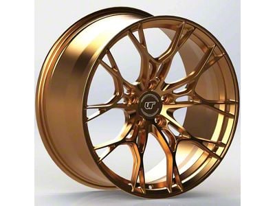 VR Forged D01 Satin Bronze Wheel; Front Only; 20x9.5 (20-24 Corvette C8, Excluding Z06)