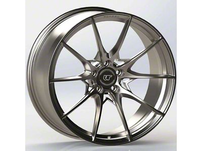 VR Forged D03 Gunmetal Wheel; 20x10 (15-23 Mustang, Excluding GT500)