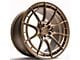 VR Forged D03-R Satin Bronze Wheel; 20x10 (15-23 Mustang, Excluding GT500)