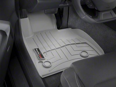 Weathertech DigitalFit Front Floor Liners; Gray (16-24 Camaro)