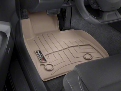 Weathertech DigitalFit Front Floor Liners; Tan (16-24 Camaro)