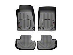 Weathertech DigitalFit Front and Rear Floor Liners; Black (10-15 Camaro)