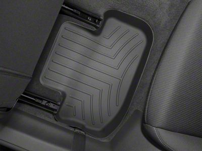 Weathertech DigitalFit Rear Floor Liners; Black (10-15 Camaro)