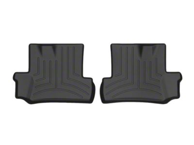 Weathertech DigitalFit Rear Floor Liners; Black (16-24 Camaro)