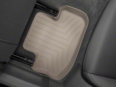 Weathertech DigitalFit Rear Floor Liners; Tan (10-15 Camaro)