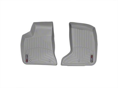 Weathertech DigitalFit Front Floor Liners; Gray (17-23 AWD Challenger)