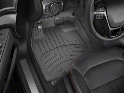 Weathertech Front Floor Liner HP; Black (17-23 AWD Challenger)