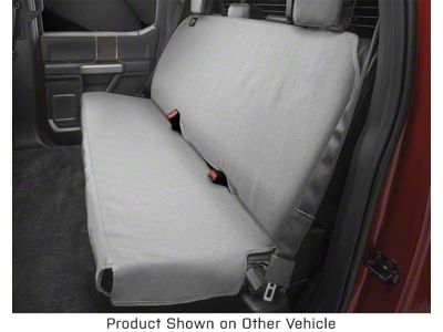 Weathertech Second Row Seat Protector; Gray (08-23 Challenger)