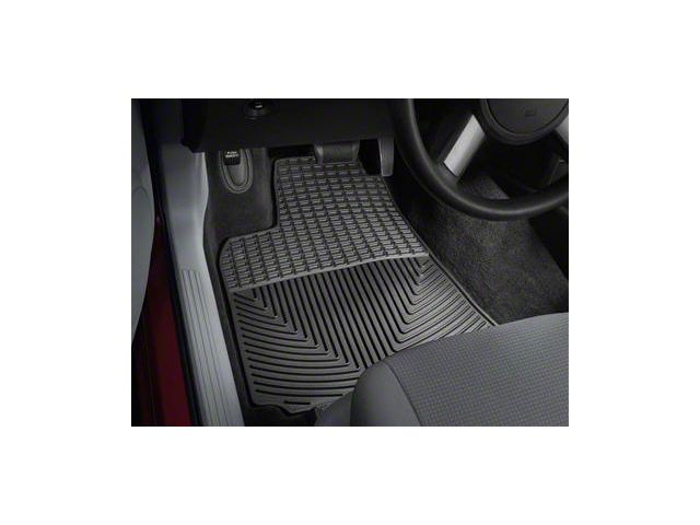 Weathertech All-Weather Front Rubber Floor Mats; Black (06-10 Charger)