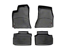 Weathertech DigitalFit Front and Rear Floor Liners; Black (06-10 RWD Charger)