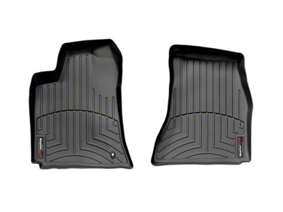 Weathertech DigitalFit Front Floor Liners; Black (06-10 RWD Charger)