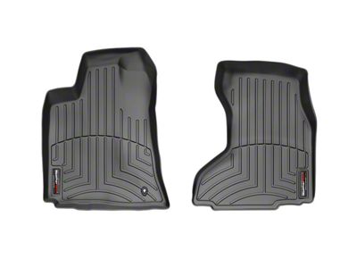 Weathertech DigitalFit Front Floor Liners; Black (06-10 AWD Charger)