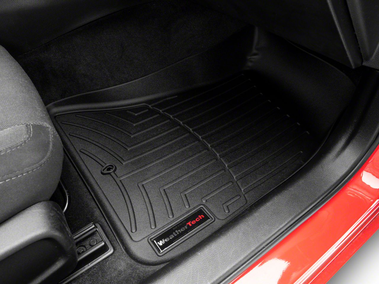 yokunero♡　0825 Weathertech Charger DigitalFit Front Floor Liners; Black 443791