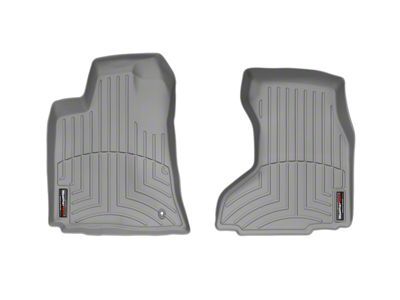 Weathertech DigitalFit Front Floor Liners; Gray (06-10 AWD Charger)