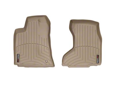 Weathertech DigitalFit Front Floor Liners; Tan (06-10 AWD Charger)