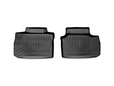 Weathertech DigitalFit Rear Floor Liners; Black (06-10 Charger)