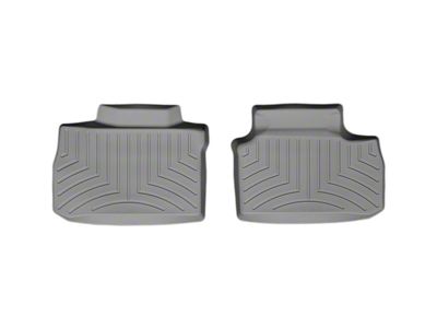 Weathertech DigitalFit Rear Floor Liners; Gray (06-10 Charger)