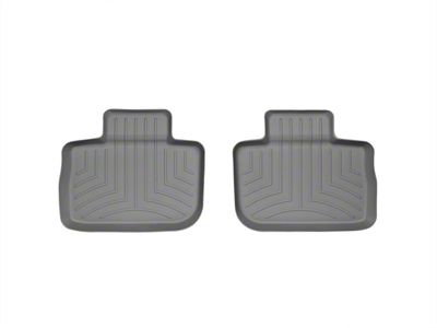 Weathertech DigitalFit Rear Floor Liners; Gray (11-23 Charger)