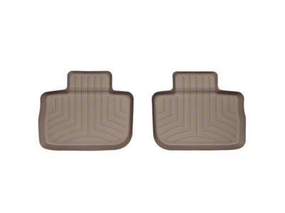 Weathertech DigitalFit Rear Floor Liners; Tan (11-23 Charger)