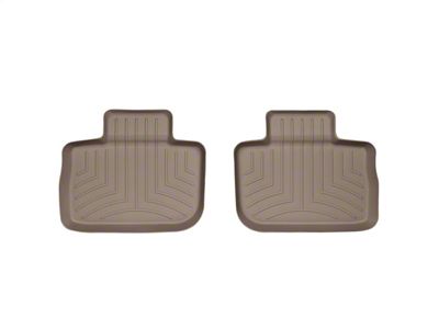 Weathertech DigitalFit Rear Floor Liners; Tan (11-23 Charger)