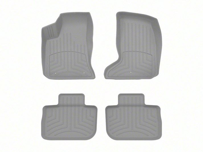 Weathertech Charger Front and Rear Floor Liner HP; Grey 464251463792IM