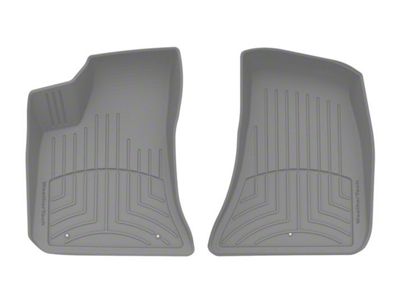 Weathertech Front Floor Liner HP; Gray (11-23 RWD Charger)