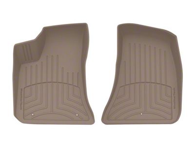 Weathertech Front Floor Liner HP; Tan (11-23 RWD Charger)