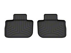 Weathertech Rear Floor Liner HP; Black (11-23 Charger)