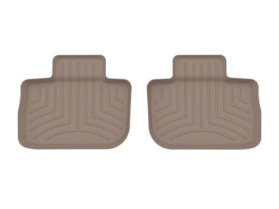 Weathertech Rear Floor Liner HP; Tan (11-23 Charger)