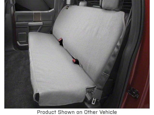 Weathertech Second Row Seat Protector; Gray (11-23 Charger)