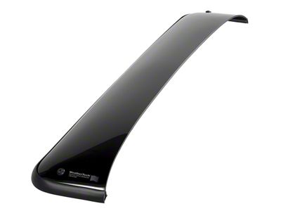 Weathertech Sunroof Wind Deflector; Dark Smoke (06-10 Charger)