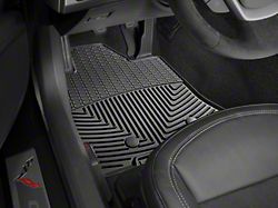 Weathertech All-Weather Front Rubber Floor Mats; Black (14-19 Corvette C7)