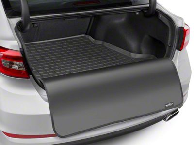 Weathertech DigitalFit Cargo Liner with Bumper Protector; Black (05-13 Corvette C6 Coupe)