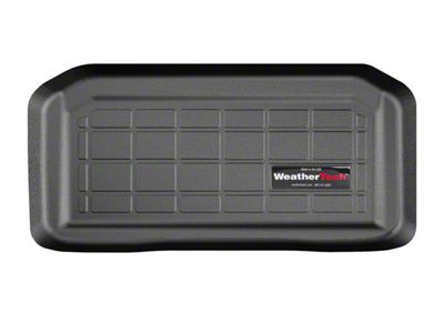 Weathertech DigitalFit Cargo Liner; Front DigitalFit Cargo Compartment; Black (20-25 Corvette C8)