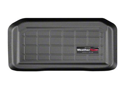 Weathertech DigitalFit Cargo Liner; Front DigitalFit Cargo Compartment; Black (20-24 Corvette C8)