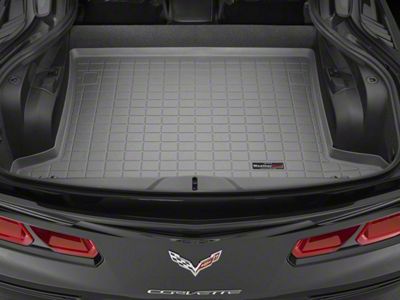 Weathertech DigitalFit Cargo Liner; Gray (14-19 Corvette C7 Coupe)