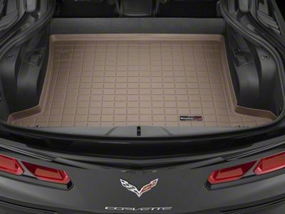 Weathertech DigitalFit Cargo Liner; Tan (14-19 Corvette C7 Coupe)