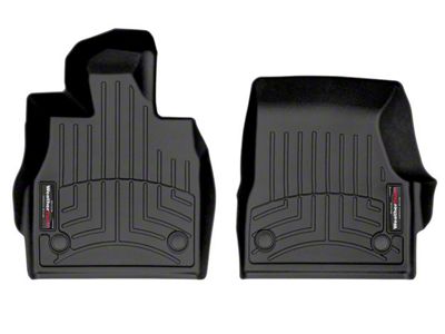 Weathertech DigitalFit Front Floor Liners; Black (20-25 Corvette C8 Coupe)