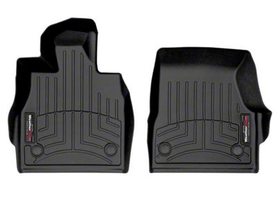 Weathertech DigitalFit Front Floor Liners; Black (20-24 Corvette C8 Coupe)