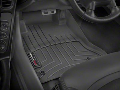 Weathertech DigitalFit Front Floor Liners; Black (97-04 Corvette C5)