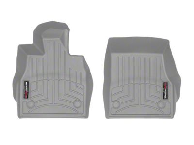 Weathertech DigitalFit Front Floor Liners; Gray (20-25 Corvette C8 Coupe)