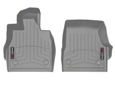 Weathertech DigitalFit Front Floor Liners; Gray (20-25 Corvette C8 Convertible)