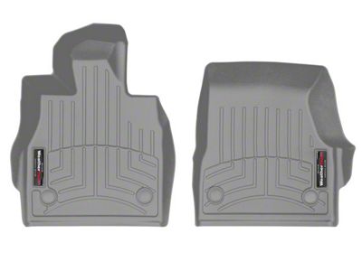 Weathertech DigitalFit Front Floor Liners; Gray (20-24 Corvette C8 Convertible)