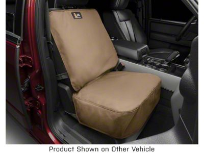 Weathertech Universal Front Bucket Seat Protector; Tan (97-24 Corvette C5, C6, C7 & C8)