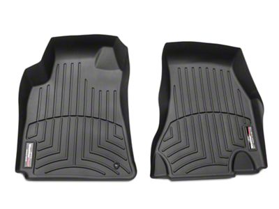 Weathertech DigitalFit Front Floor Liners; Black (08-10 Challenger)