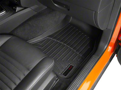 Weathertech DigitalFit Front Floor Liners; Black (11-14 Challenger)