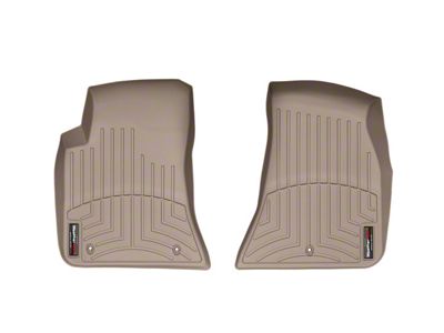 Weathertech DigitalFit Front Floor Liners; Tan (11-14 Challenger)