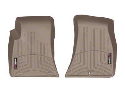 Weathertech DigitalFit Front Floor Liners; Tan (15-23 Challenger, Excluding AWD)