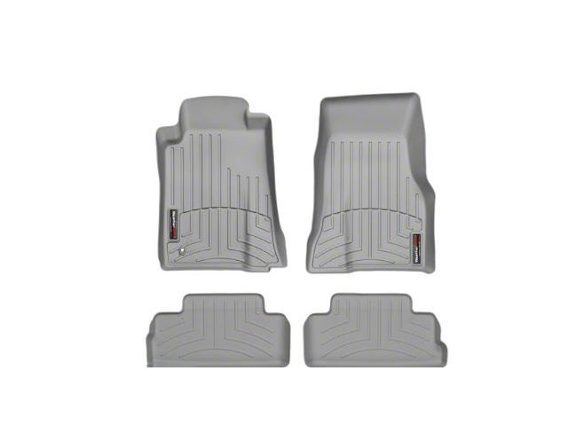 Weathertech DigitalFit Front and Rear Floor Liners; Gray (05-09 Mustang)